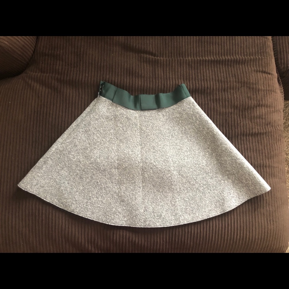 Fleamadonna Ruffle Pocket back Ribbon Skirt - Picture 2 of 4